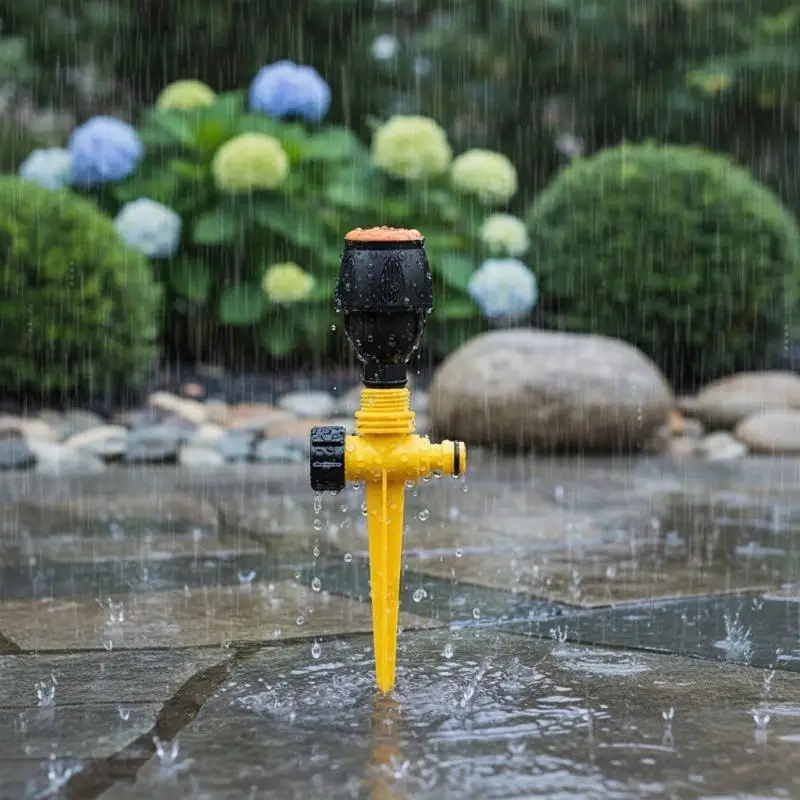 Automatic Rotating Sprinkler 360 Degree Garden Watering System Plant Watering Sprinkler For Agriculture Lawn Farm Garden