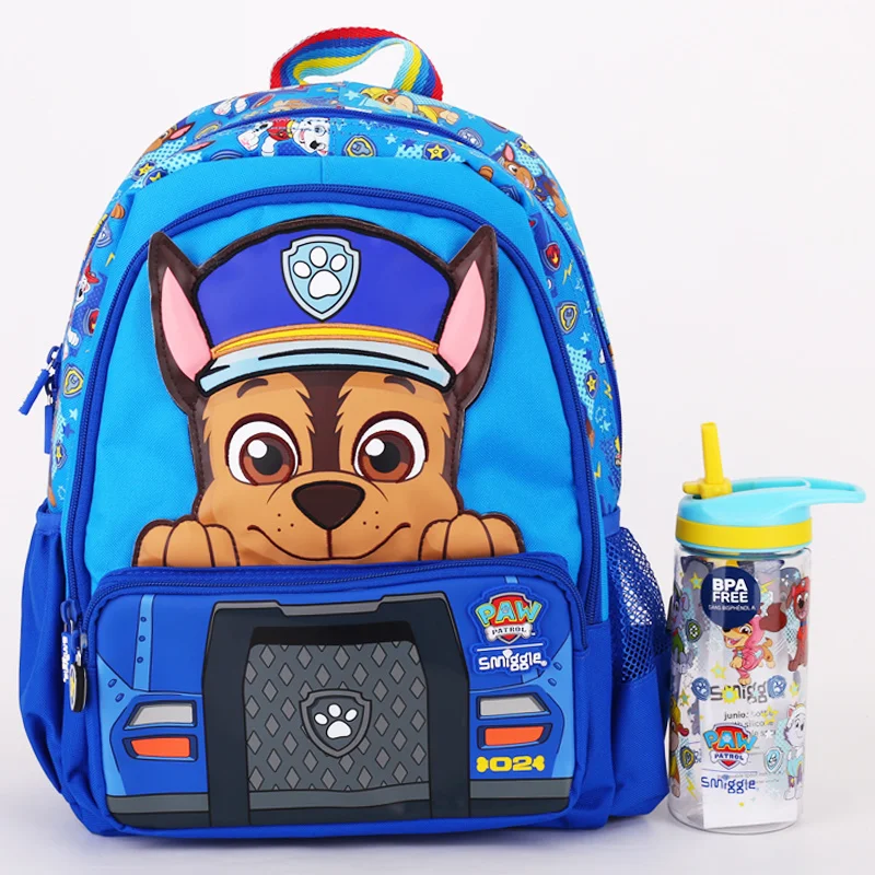 New Genuine Simggle Paw Patrol Pen Bag Wallet Water Cup Wheel Children School Large Schoolbag Travel Backpack Kid Supplies Gifts