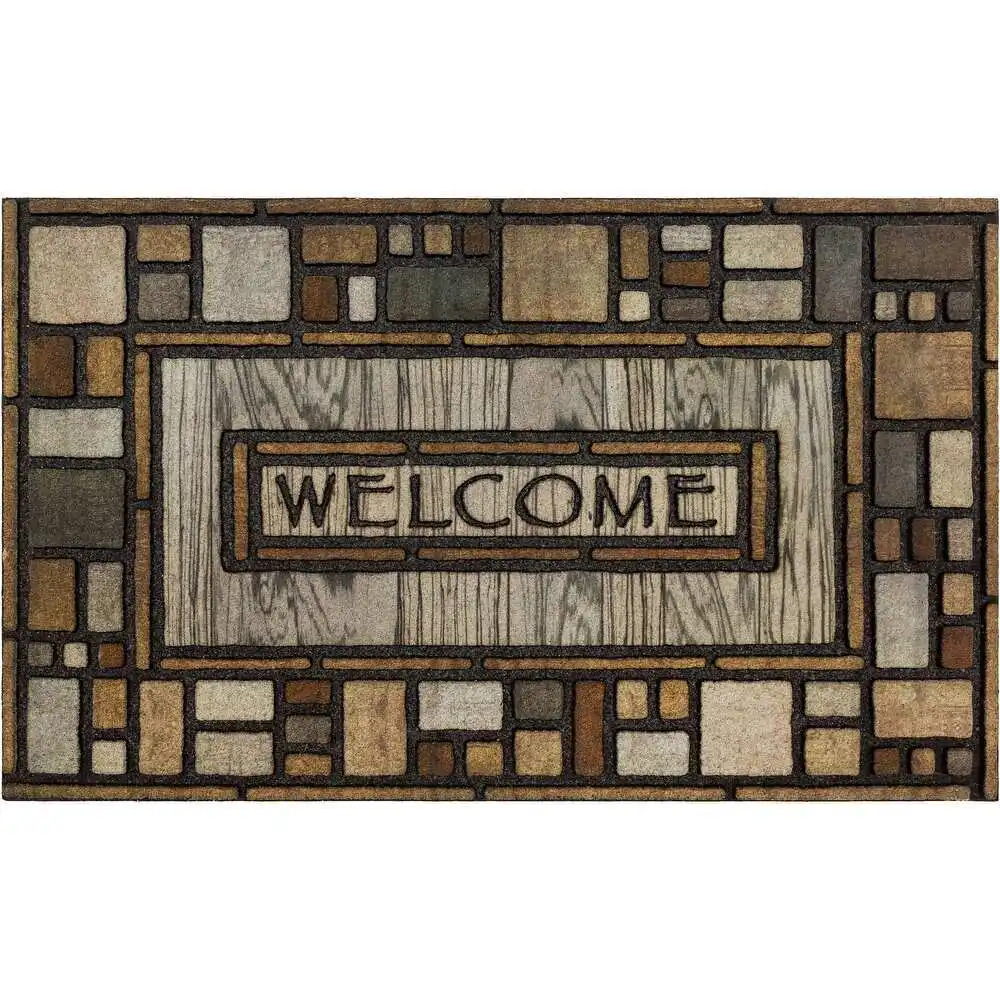 Definitely Not A Trap Doormat Funny Durable Humor Porch Decor Carpet Indoor and Outdoor Non-Slip Door Mats Housewarming Gift