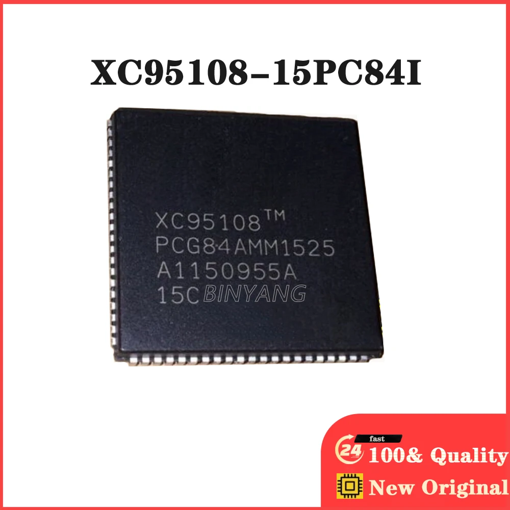 New Original Stock IC Electronic Components 2pieces XC95108-15PC84I XC9510 PLCC84