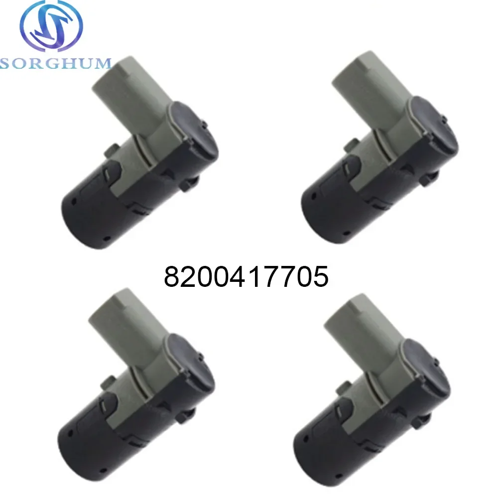4pcs New Parking Sensor PDC 8200417705 Fits For Peugeot 207CC Citroen C4 C5 P