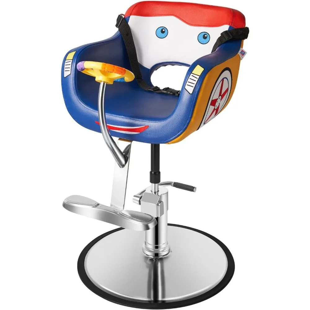 Kids Barber Chairs for Barbershop Hydraulic Salon Chair for Children Styling Chair Salon Beauty Equipment Suit 2ft-4ft