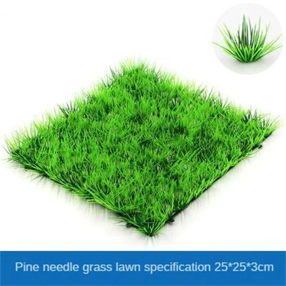 Artificial ABS Plastic Green Grass Plant Lawn Aquatic Aquarium Fish Tank Decor Eco-Friendly Aquarium Ornaments Aquarium Supplies