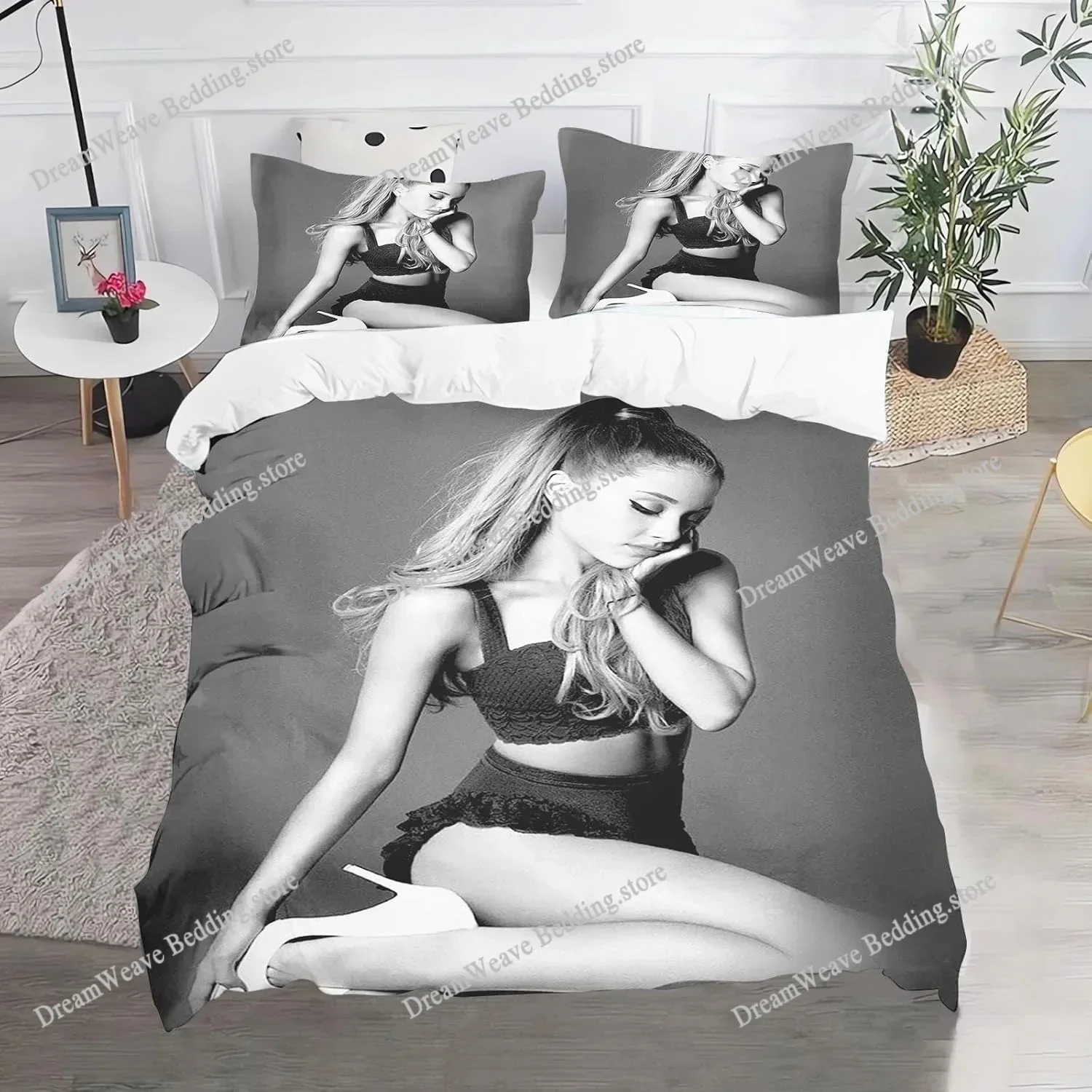 

Exquisite 3D Ariana Grande Wallpaper Anime Digital Printing Bedding Set Duvet Cover Comforter Bed Youth Kids Girl Boys Gift741