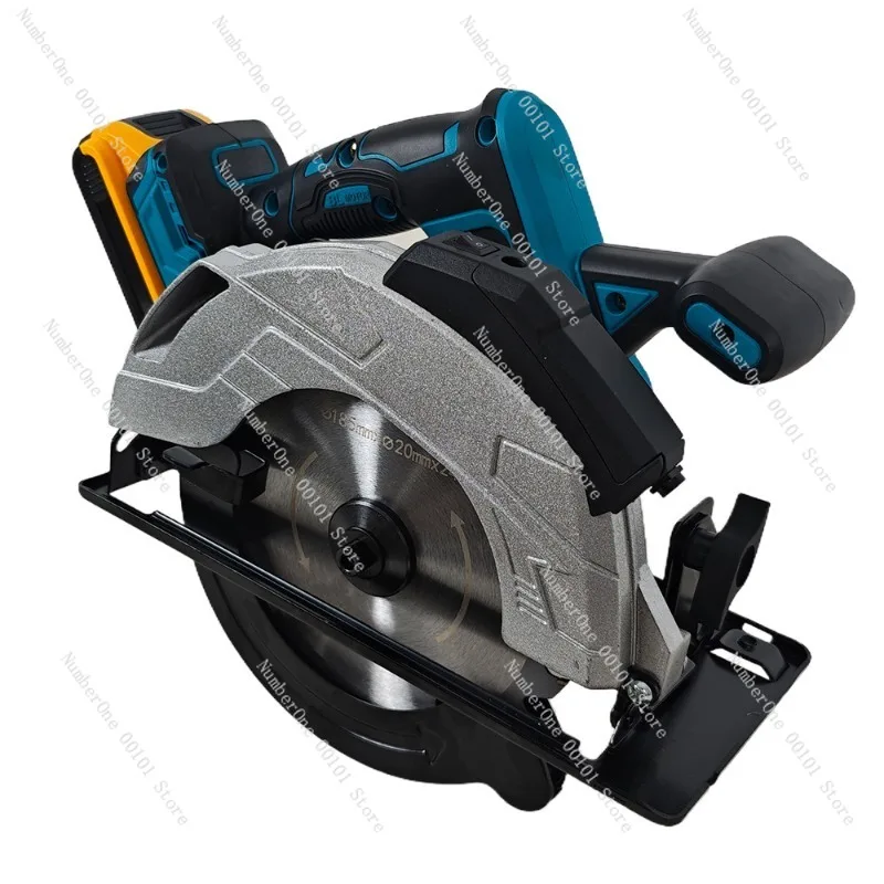 

Циркулярная пила с литиевой батареей, портативная 7-дюймовая деревообрабатывающая лазерная резка, ручная электрическая машина для резки древесины с бесщеточным двигателем 185 мм