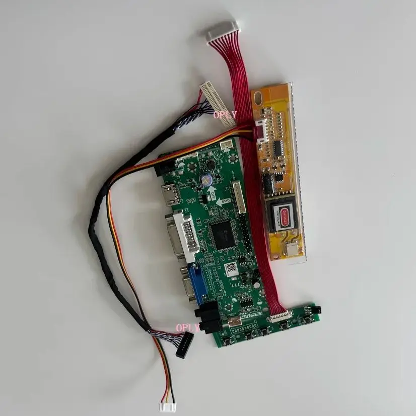 عدة ل LP154WX5-TLA2/TLA1/TLB1/TLB2/TLC1/TLC2 لوحة VGA إشارة تحكم مجلس LVDS عرض 30pin 1 مصابيح 15.4 "DVI 1280X800