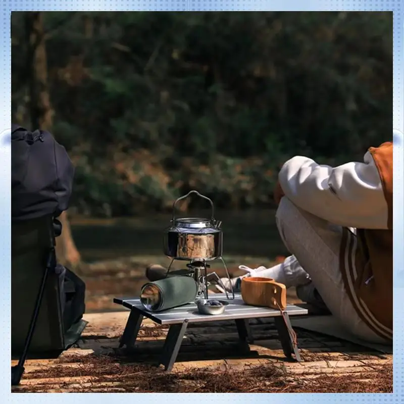 

ABHQ-Portable Camping Table - Ultralight Aluminum Alloy, Foldable Design For Outdoor Travel, Picnic, BBQ Use