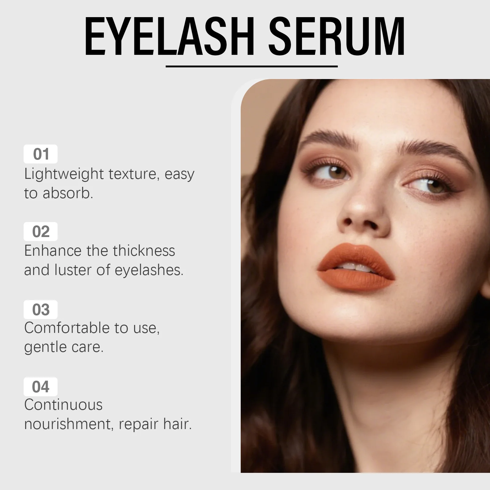 Wimperserum 10X Lash Conditioner Voedend wimperserum met ginseng-extract voor dagelijkse wimperverzorging voor gezonder sterker