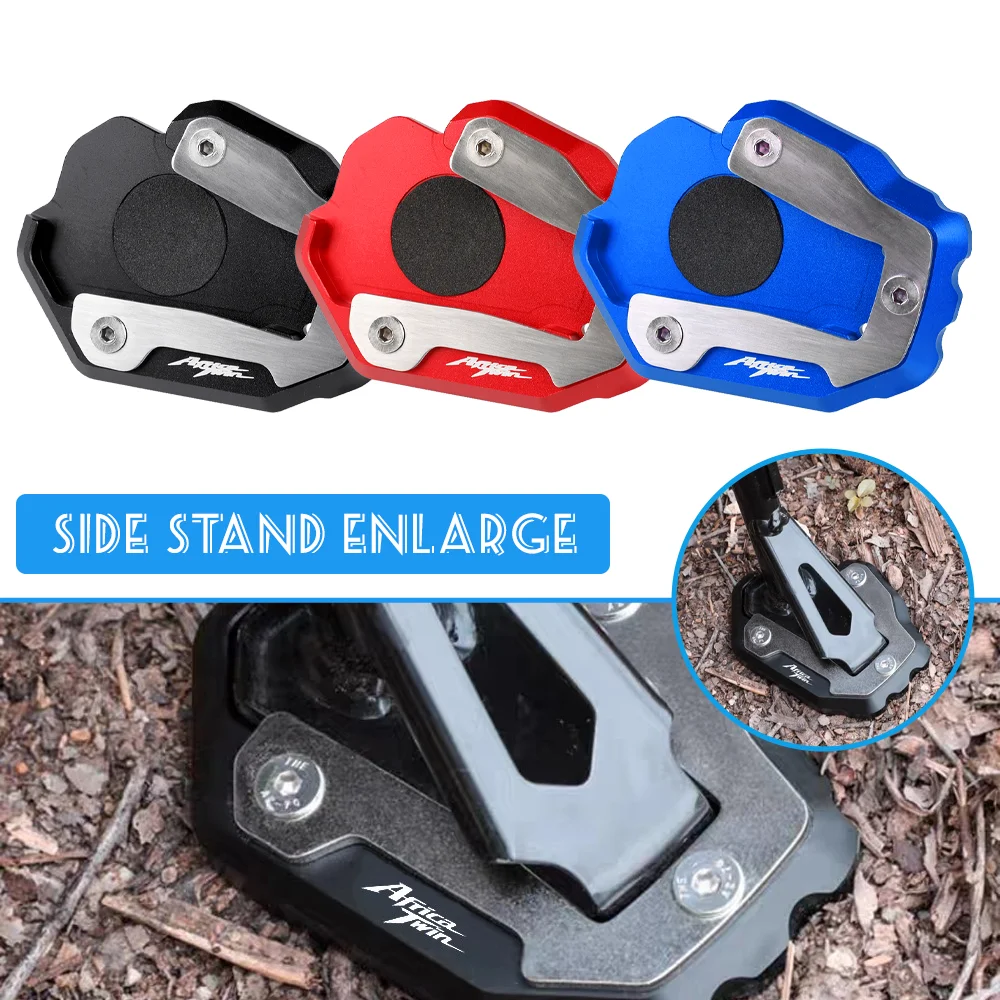 

2023 Motorcycle Kickstand Foot Side Stand Extension Pad Support Plate For Honda CRF1100L CRF 1100 L L4 Africa Twin 2019-2024