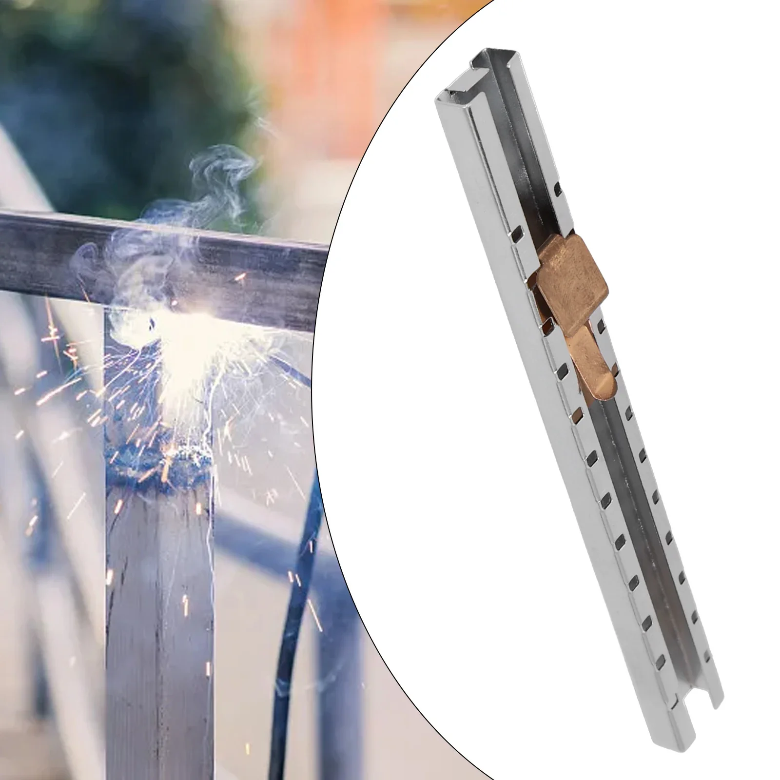 Slate Pencil Marking Tool With Metal Holder Talcum Pen For White Marks On Rough Concrete Floors And Industrial Steel Surfaces