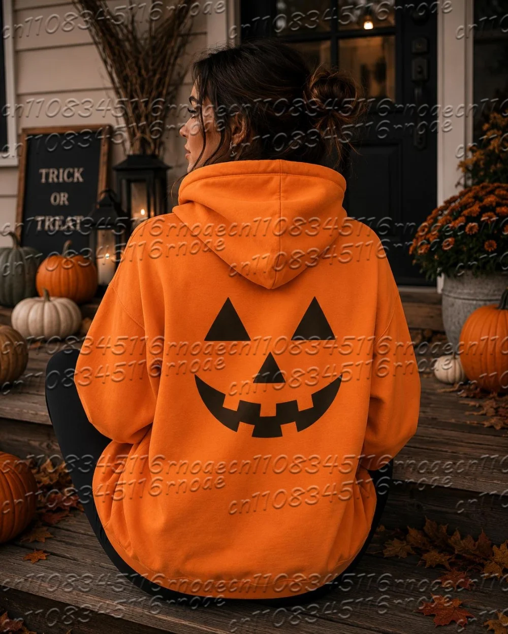 New Pumpkin Lantern Hoodie Cute Halloween Hoodie for Men and Women Y2K Street Style Hoodie Halloween Enthusiast Children's Gift