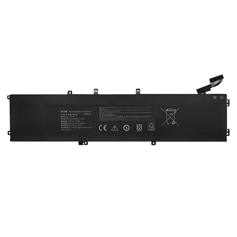 4K1VM 99Wh 11.61V Higher Capacity Replacement Battery for Dell G7 17 7700 P46E 0W62W6 ONCC3D
