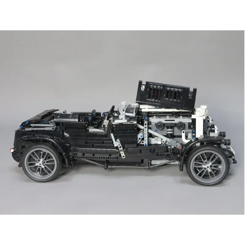 

MOC-165049 Реплика классического черного классического автомобиля, спортивный автомобиль, строительные блоки, модель 3085 деталей MOC, креативная детская игрушка на день рождения для мальчиков, подарок