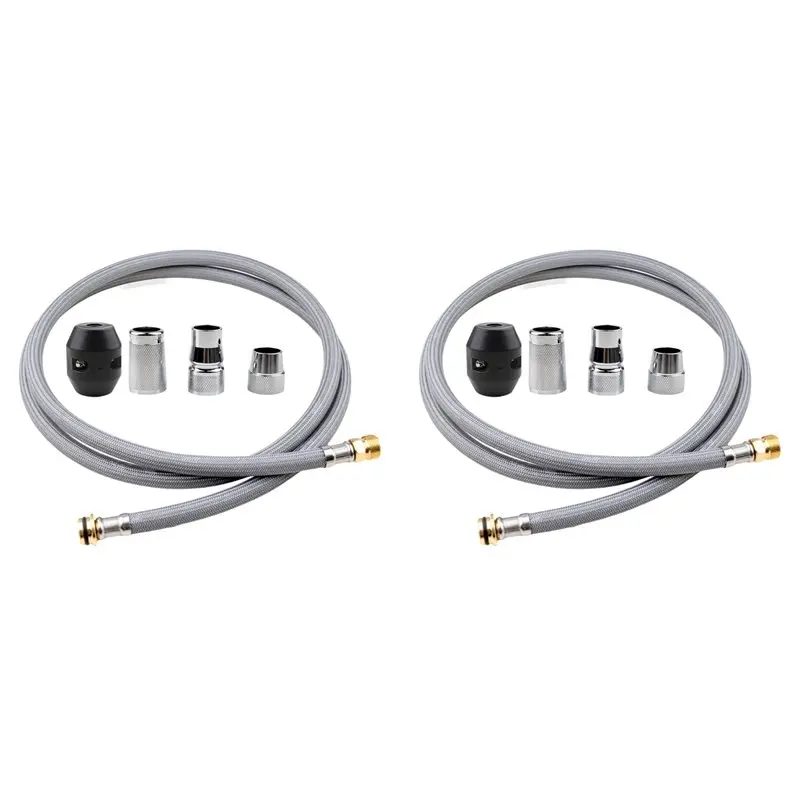 

AA77 2X Faucet Hose Replacement Parts For Grohe 48293000 Flexible Kitchen Faucets Hose