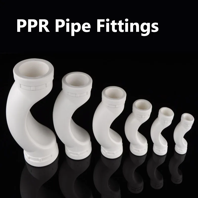 PPR جسر الكوع موصل تجهيزات أنابيب المياه 20/25/32/40/50/63 مللي متر محول اكسسوارات الساخن تذوب الأنابيب خط أنابيب وضع التعديل #4