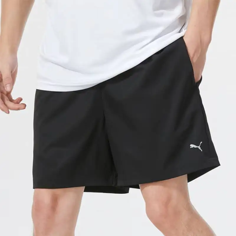 

Puma black short pants for men - new summer style running sports pants, loose-fitting training five-pants 520768-01 sport