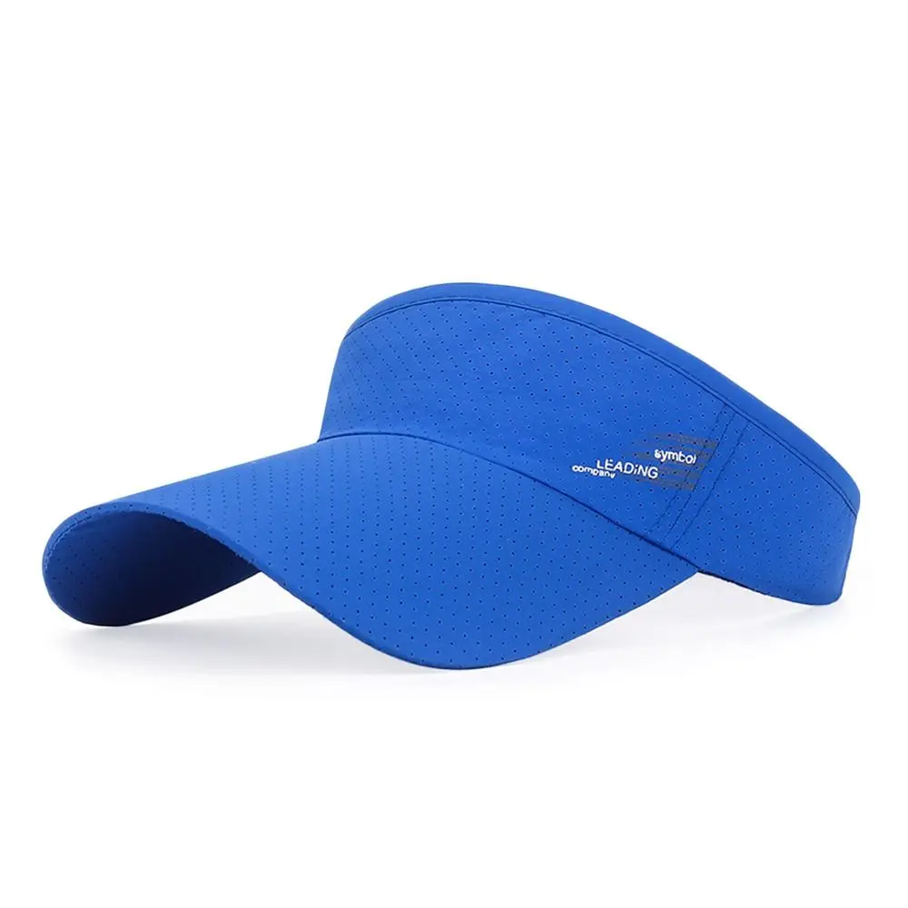 Summer Breathable Air Sun Hats Men Women Adjustable Visor UV Protection Top Empty Solid Sports Tennis Running Sunscreen Cap Hat