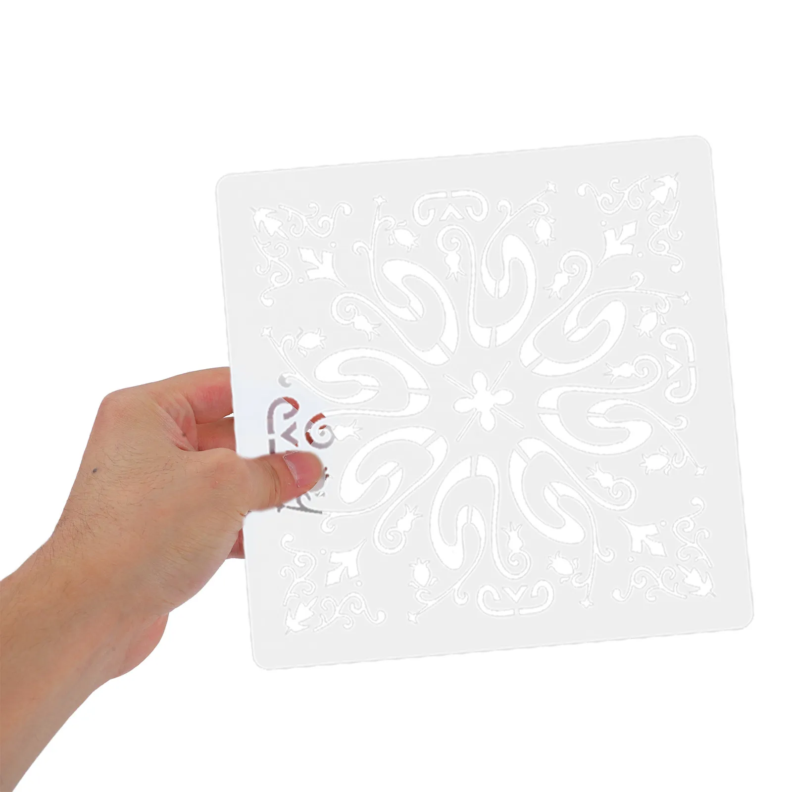 7Pcs Wall Painting Stencil Mandala Templates Reusable Compact Delicate DIY Decorative Small Painting Stencils for Home Art