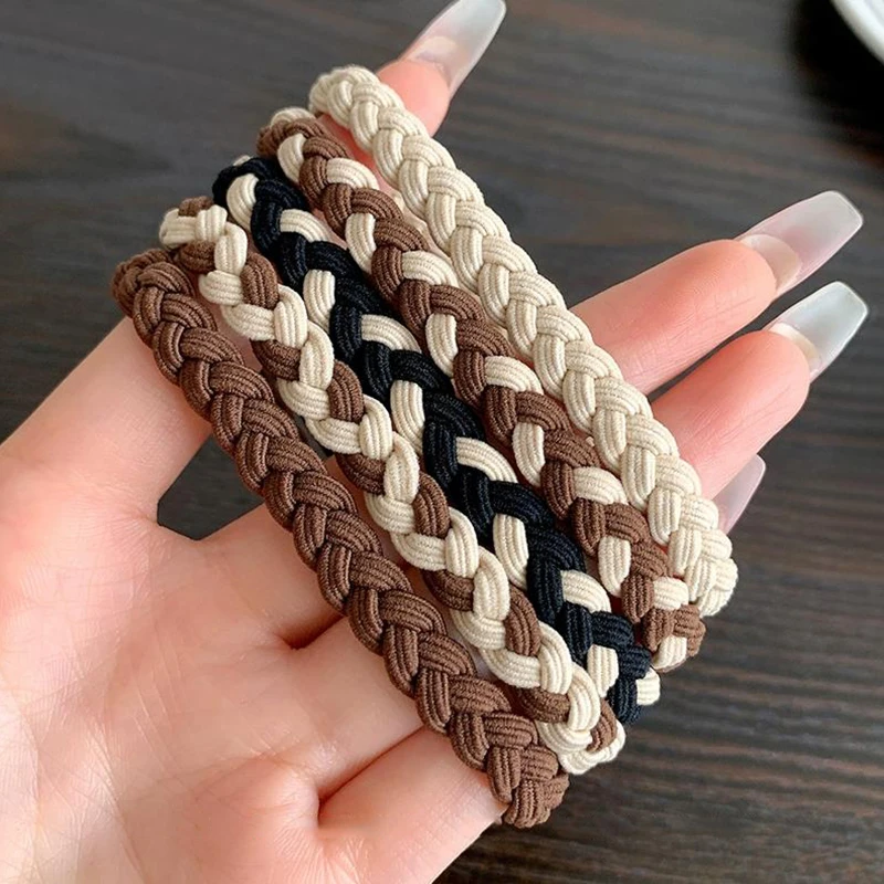 Nastri elastici Donna Ragazza Fascia per capelli in gomma Elastici per capelli Gengive Treccia Porta coda di cavallo Set di fasce per capelli Accessori per capelli