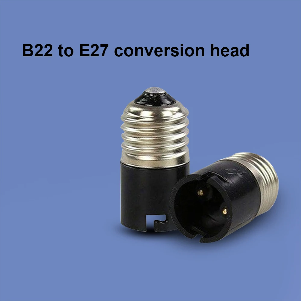 Noir E27 à B22 support de lampe de conversion B22 à E27 support de lampe de conversion support de lampe de conversion support de lampe de conversion conversi