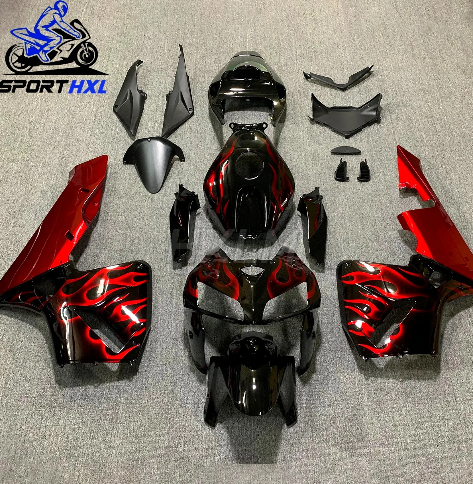 New ABS Fairing Kit - For Honda CBR 600RR 2005 2006 ABS Fairing Set CBR 600 RR 05 06 Aftermarket ABS Plastic Fairings Body Parts