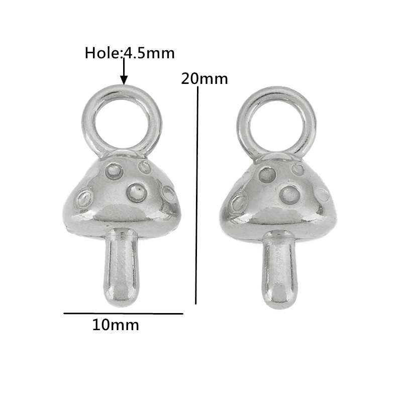3pcs Lipstick Rabbit Conch Lovers Charms Pendants