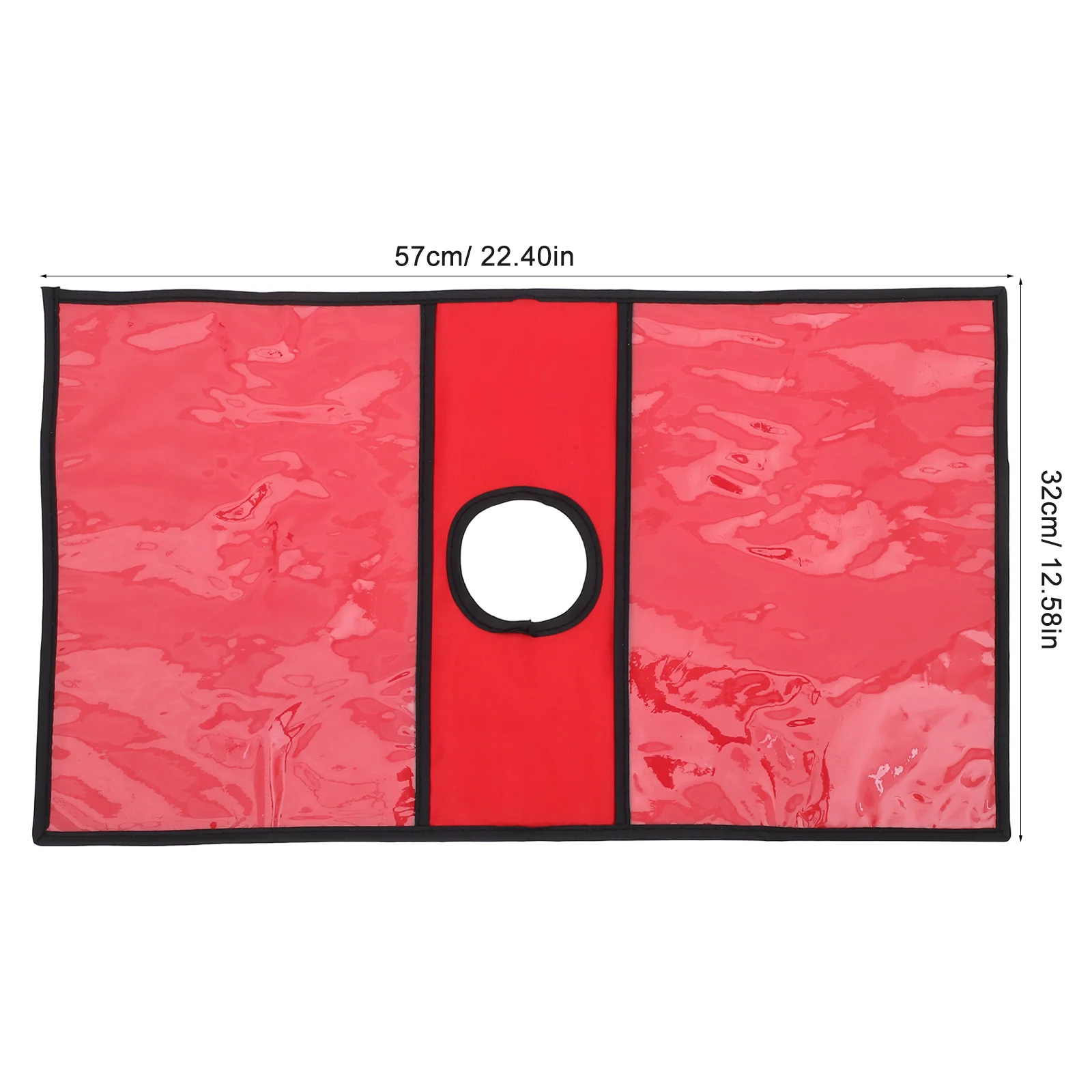 غطاء أمان عاكس برتقالي بأكمام مخروطية المرور لعلامة تحذير خارجية لوقوف السيارات والتدريب الرياضي بدون مواقف السيارات #2