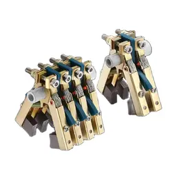 6x12mm Carbon Brush Holder Assembly All-Copper for Slip Ring Motor Contact 10/12mm 13A-J204