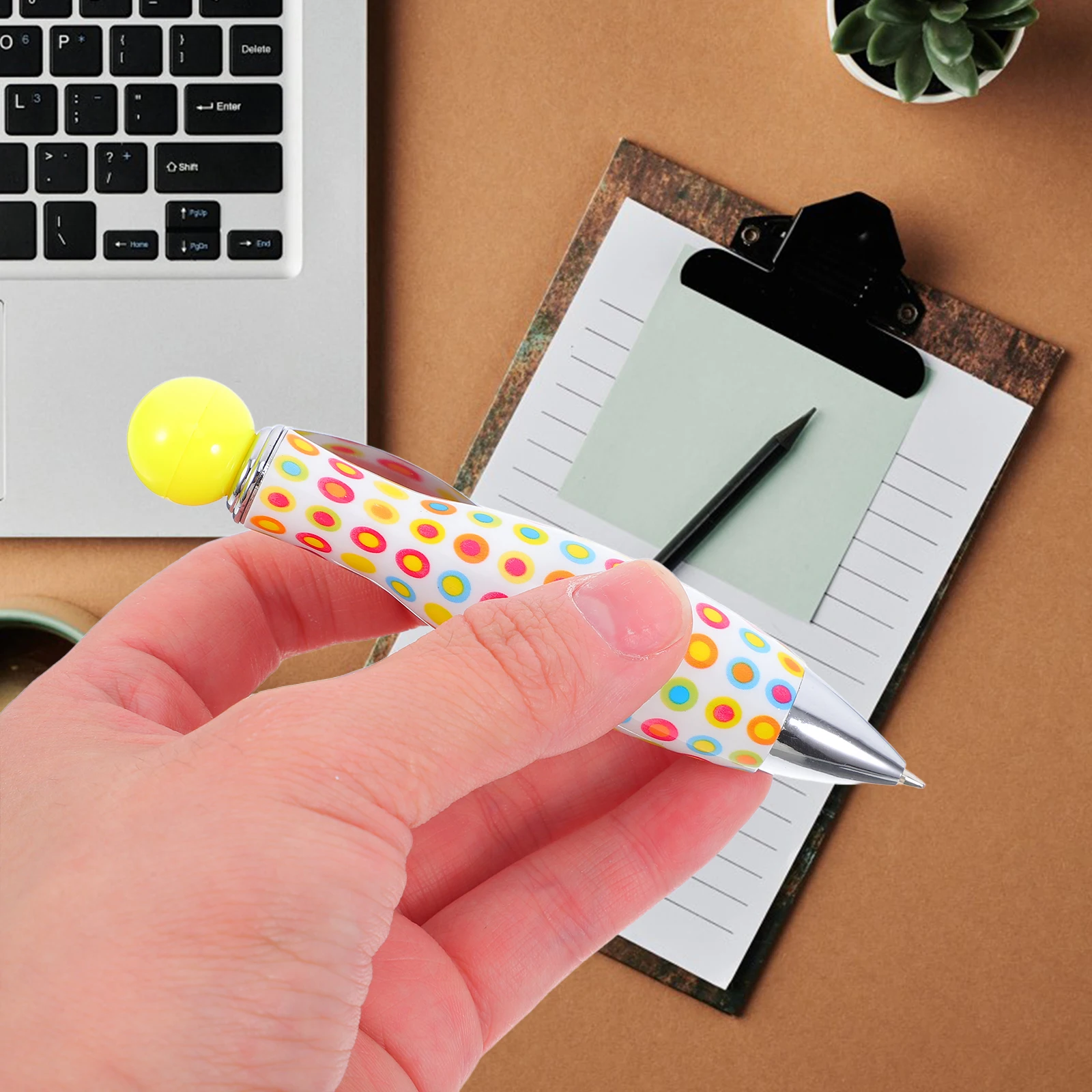 

6Pcs Short Novelty Bowling Pen Unique Twist Mechanism Stylish Compact Travel Pen for Writing Cool Pens for Teens and