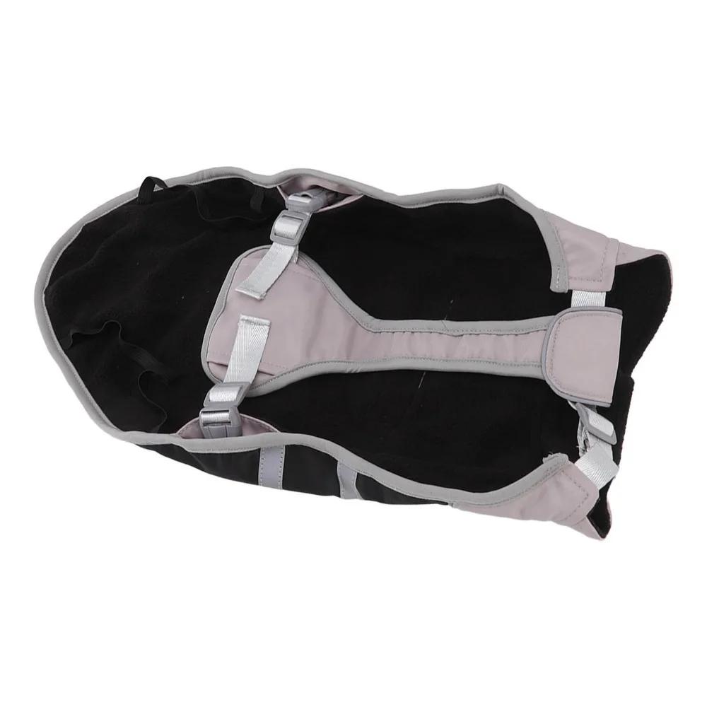 Waterproof Fabric Dog Waterproof Raincoat Reflective Strip Adjustable Strap Dog Windbreaker Lightweight Build Slim Vest Cut