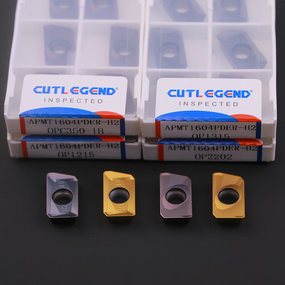 APMT1604 APMT1135 PDER H2 M2 Milling Insert Indexable Tool Carbide Inserts Turning Tool CNC Cutting Tool APMT1604 for BAP400