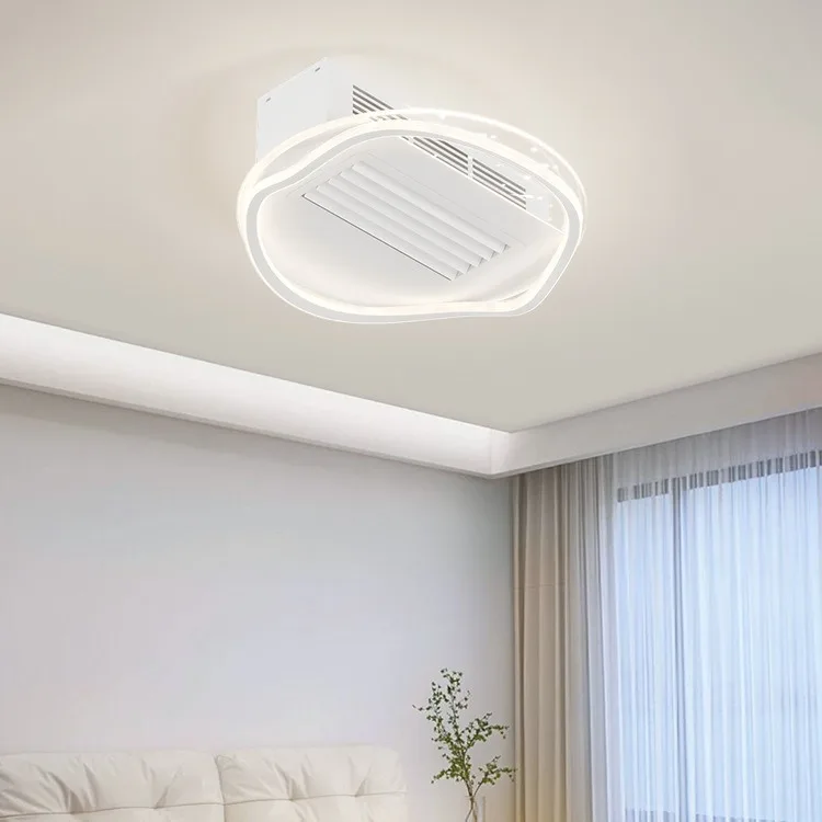 High Wind Flow Bladeless Fan Light Smart Home Bedroom Living Room Invisible Fan Light