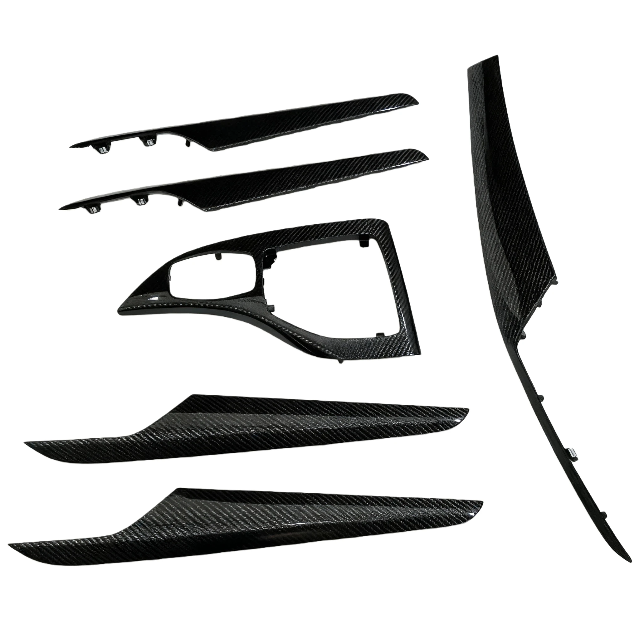 

Real Carbon Fiber Car Styling Console Gear Panel Frame Console Gear Shift Panel Replacement for BMW X1 E84 2010-2015 Accessories