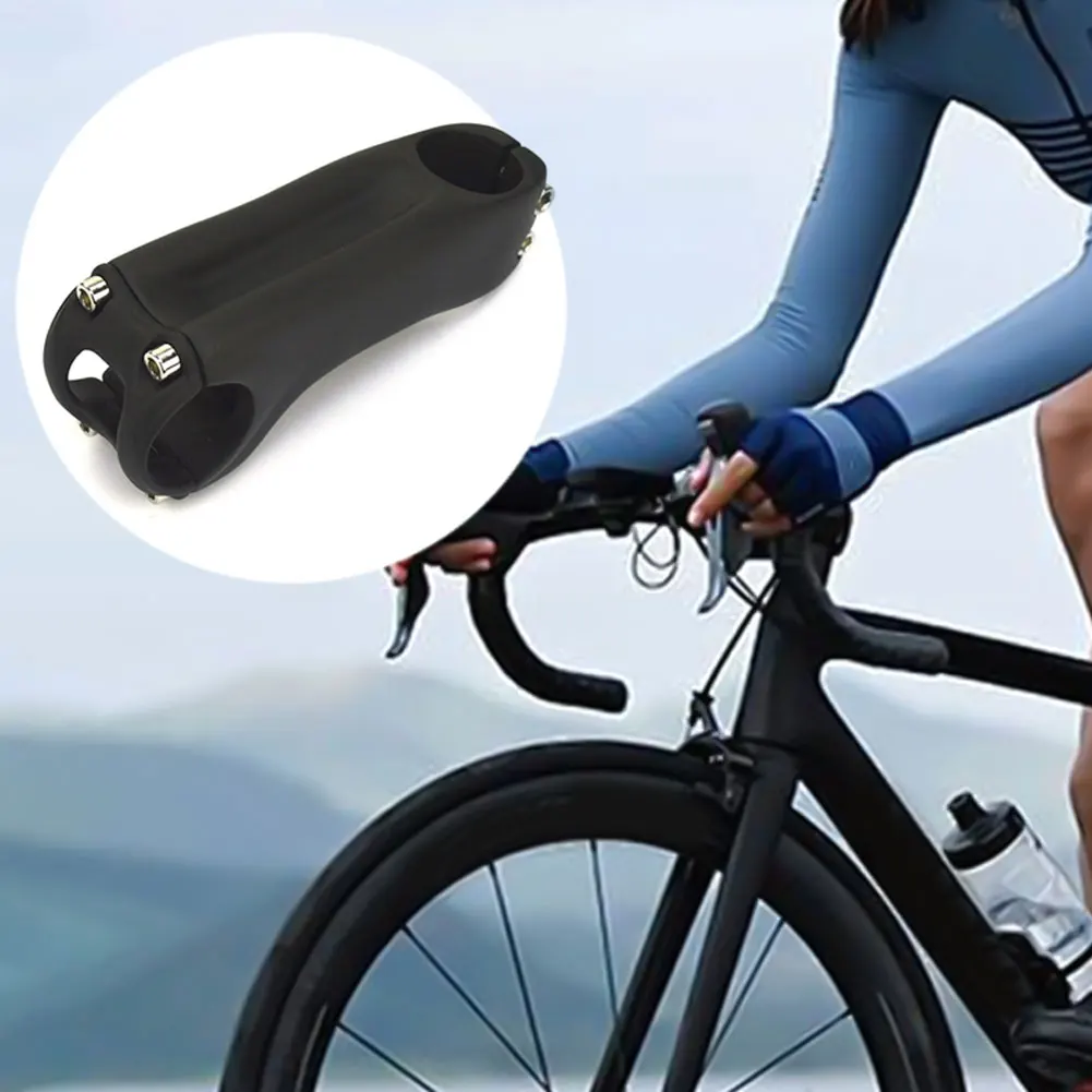 

Bicycle Carbon Fiber Full Internal Stem ±17-degree Handlebar Stem Riser For Road Bike Cycling Modified Handlebar Accessories