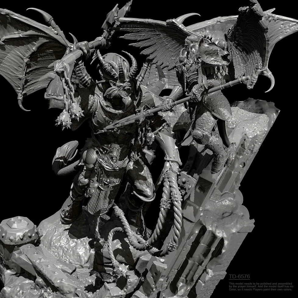 Resin model kits figure colorless and self-assembled（3D Printing ）TD-6576/3D