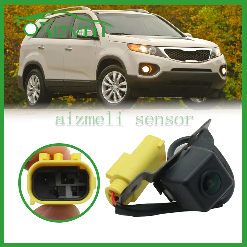 

Камера заднего вида для парковки и помощи при движении задним ходом 95760-2P202 для Kia Sorento XM 2011~2013, артикулы 95760-2P201, 957602P201, 957602P202