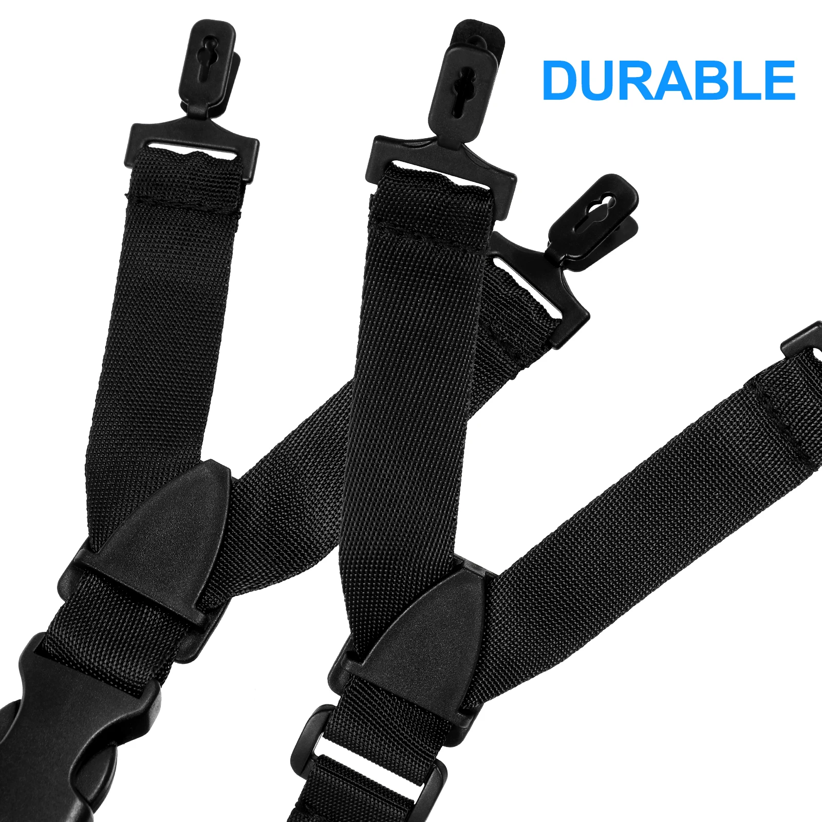 2pcs Hard Hat Chin Straps Lightweight Reliable Polyester Easy Installation Construction Worker Safety Security