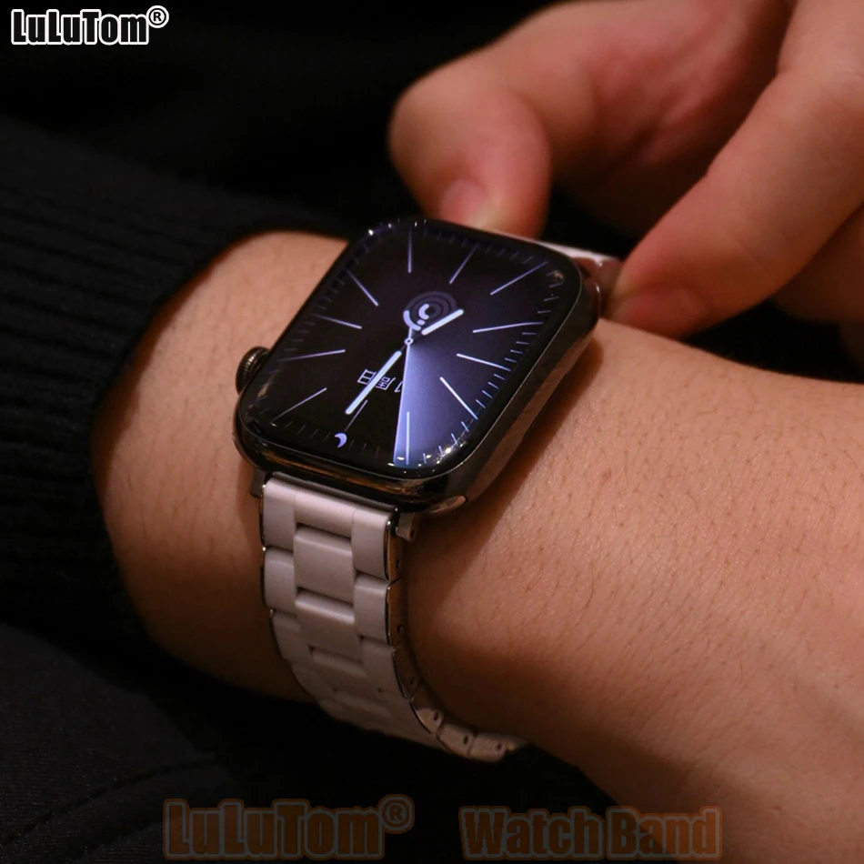 Breathable Sports Rubber Strap for Apple Iwatch Series 11 10 9 8 7 6 5 4 3 SE Ultra Watch Bands 38 40 41 42 44 45 46 49 mm Band