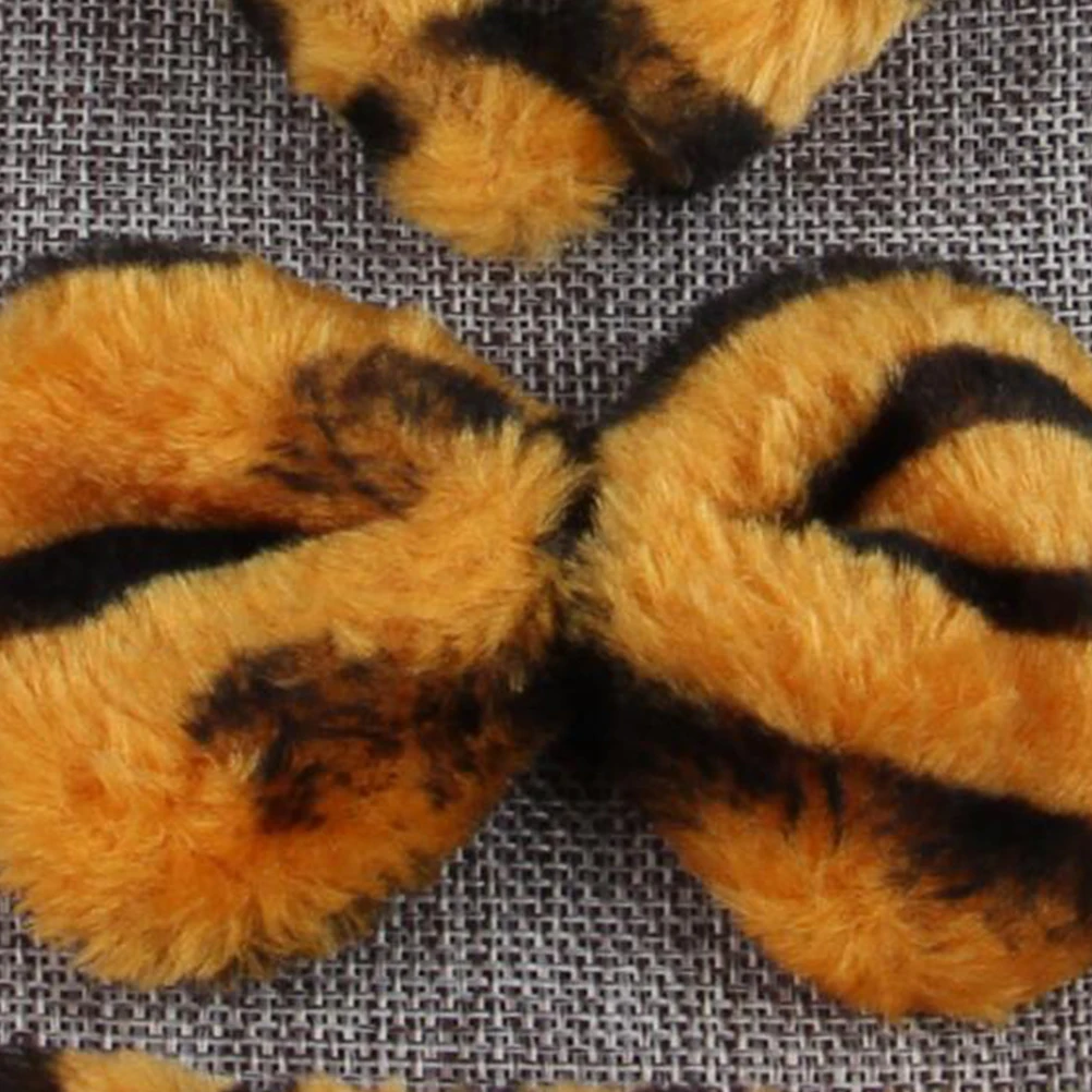 

3pcs Tiger Headb Bow Tie Animal Cosplay Props Kids Adult Party Costume Supplies DIY Decorations Cartoon Themes