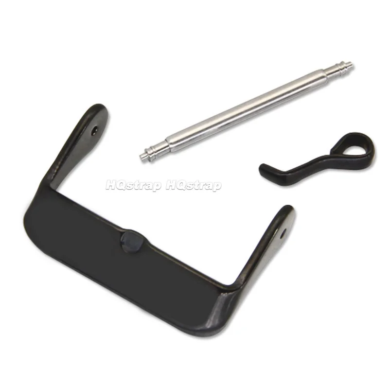 12mm 14mm 16mm 18mm 20mm 22mm 24mm Stainless Steel Watch Buckle Metal Pin Button Replacement Watchband Clasp Watch Accessories