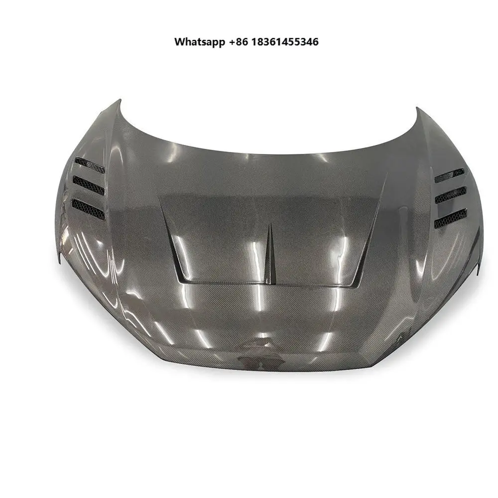 Design Real Carbon Fiber Front Carbon Engine Hood Bonnet Vent for 2008-2014  R8 V10，After actual vehicle installation