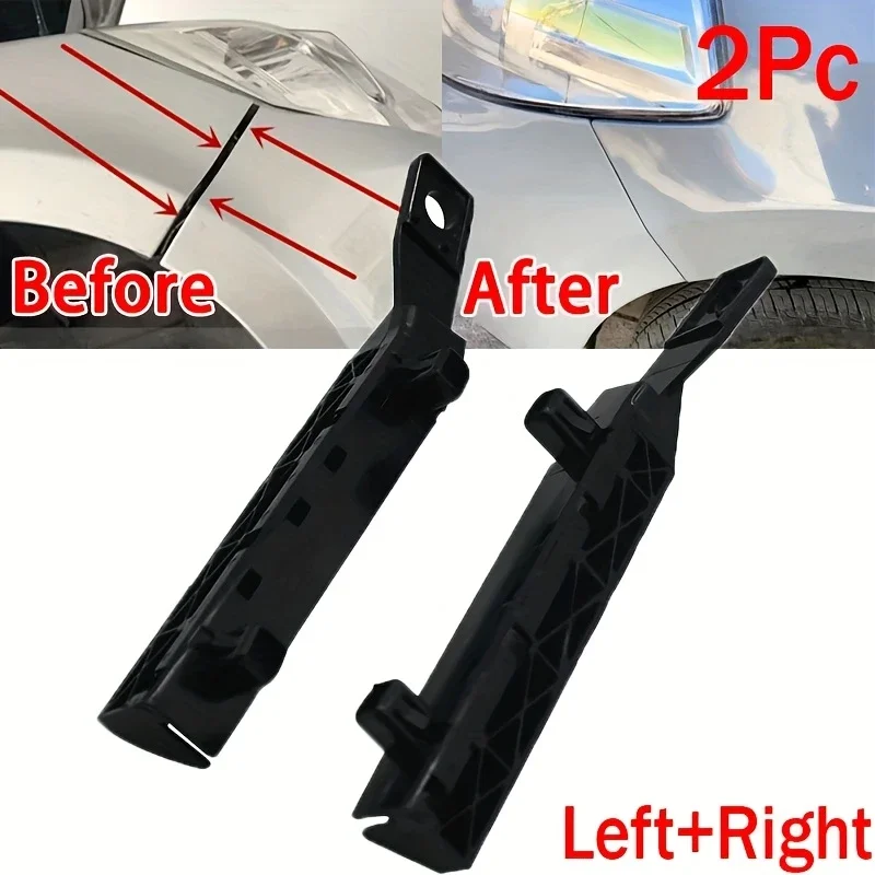 1Pair Auto Car Front Bumper Bracket Car Fasteners Front Left+Right The Bumper Bracket For Nissan Tiida 05-10 Left Hand Driving