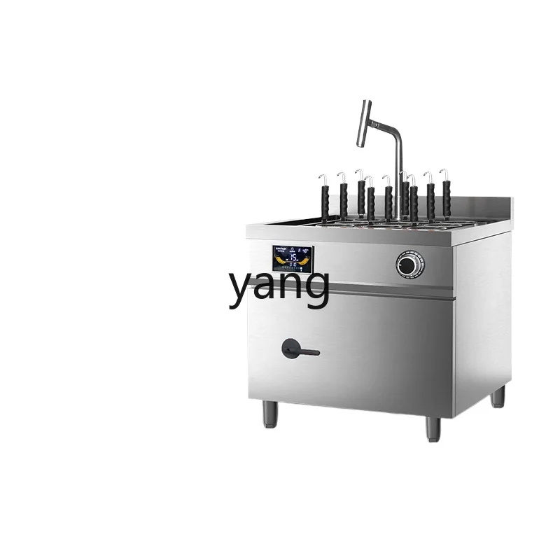 CX Commercial Full-Automatic Lifting Pasta Cooker Electric Heating Gas Energy Saving Boiled Noodles Machine