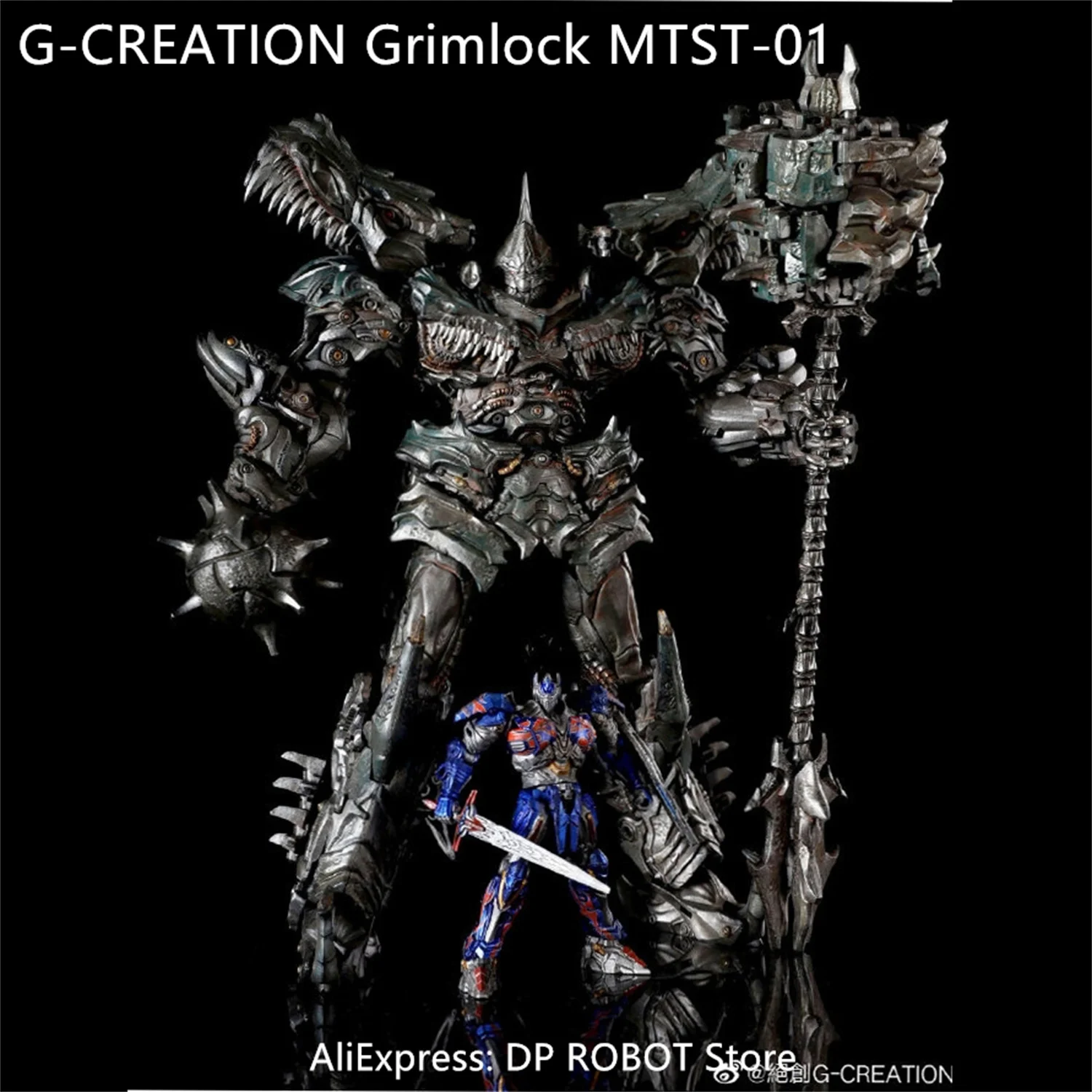 EM ESTOQUE】Transformação G-CREATION Grimlock MTST-01 MTST01 WRATH