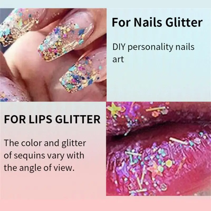 Glitter Eyeshadow Powder Smooth Easy To Color Eye Shadow Fine Texture Sequins Glitter Eyeshadow Health & Beauty