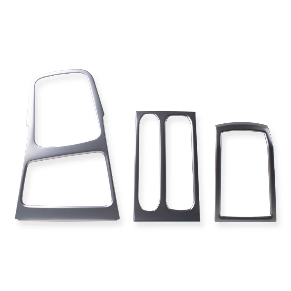Car Accessories Stainless Steel Interior Shift Gear Panel Decoration Cover Trim For Renault Duster 2018-2023 Chrome