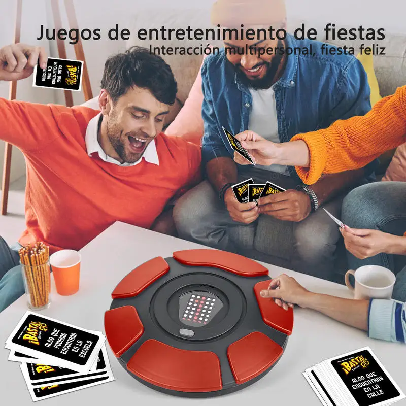 

Быстрая и увлекательная настольная игра Tapple 2-го поколения с испанскими словами – веселая развивающая интерактивная игра для всей семьи, головоломка