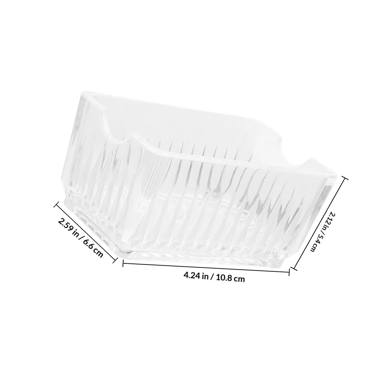 Desktop Storage Box Transparent Acrylic Desk Organizer Box Sundries Organizer for Office Home Pen Card Phone Makeup Holder