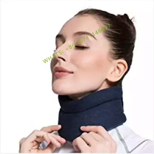 TJ-NM010 V-shape Soft Adult Foam Cervical Collar Neck Brace for Correcting Neck Posture