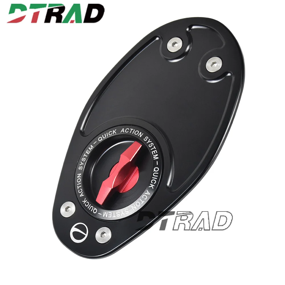Motorcycle Quick Release Fuel Petrol Tank Filler Cap For DUCATI 749R/S/DARK 999S/R 2004-2006 CNC Vintage Gas oline Plug Cover